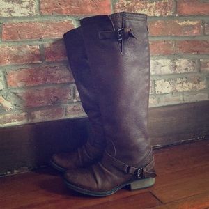 Steve Madden Soft Leather Riding Boots